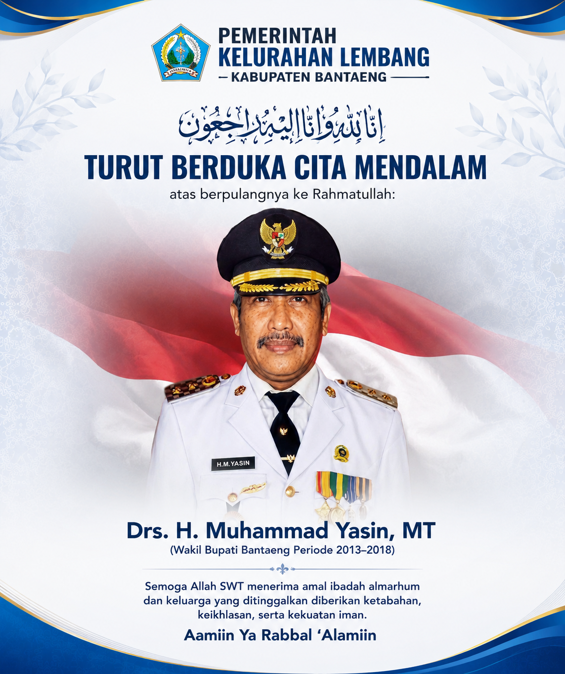 Turut Berduka Cita Mendalam